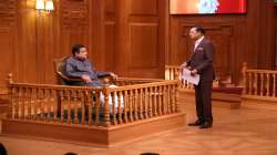 Union Minister Nitin Gadkari in Aap Ki Adalat