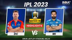 DC vs MI HIGHLIGHTS