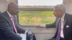 S Jaishankar on Made in India train in Maputo