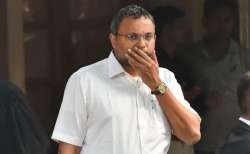 Congress MP Karti Chidambaram