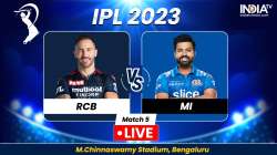 RCB vs MI Live