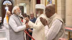 Padma Awards distribution ceremony witnessed an adorable moment.