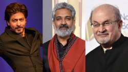 Shah Rukh Khan, SS Rajamouli and Salman Rushdie