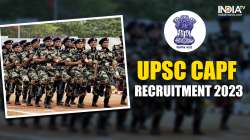 upsc capf ac 2023 notification, upsc capf 2023