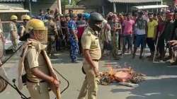 West Bengal, West Bengal news, kaliaganj, Kaliaganj news, kaliaganj news today, clash in kaliaganj, 