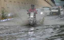 Heavy rain across Delhi-NCR leads to waterlogging, traffic jams