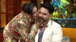 Raveena Tandon kisses Kapil Sharma