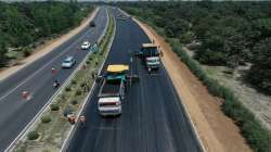 The Ghaziabad-Aligarh Expressway makes history by laying of Bituminous Concrete over a distance of 100 lane kilometers in an unprecedented time of 100 hours