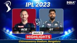 RCB vs GT Highlights