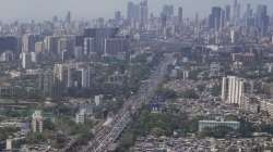 An aerial view of Mumbai, the financial capital of India