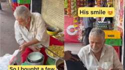 Artist surprises food vendor with portrait