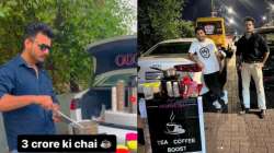 Mumbai man selling tea from his Audi