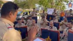 Mumbai Police band perform Bella Ciao