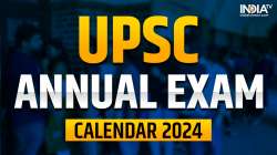 UPSC Exam Calendar 2024, UPSC 2024 calendar, upsc calendar 2024 pdf,