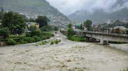 Flash flood hit Sikkim