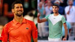 Novak Djokovic and Carlos Alcaraz in French Open 2023 