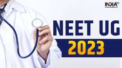 NEET UG 2023 OMR Response Sheet, NEET UG 2023 response sheet