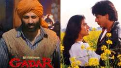 Poster of Gadar: Ek Prem Katha and DDLJ