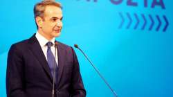 Greece’s conservative New Democracy party leader Kyriakos Mitsotakis