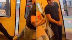 Men deliberately obstruct Delhi Metro doors