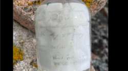 Woman discovers 34-year-old message in plastic bottle 