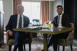 US President Joe Biden with British Prime Minister Rishi Sunak