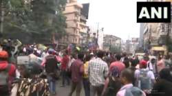 Bihar Police lathi-charge CTET aspirants as they protest against the state government in Patna