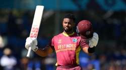 Shai Hope against Oman in the last match