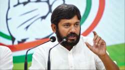 Congress leader Kanhaiya Kumar during a press conference at AICC HQ in New Delhi