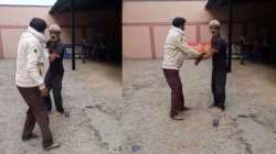 Sarpanch thrashes elderly man