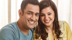 MS Dhoni and Sakshi Dhoni