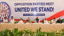 Opposition meeting, Bengaluru