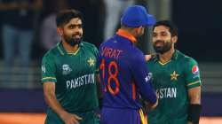 Babar Azam, Virat Kohli and Mohammad Rizwan