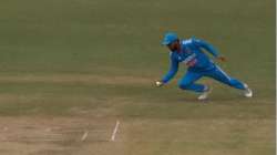 Virat Kohli takes one-handed catch to dismiss Romario Shepherd