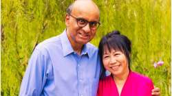 Tharman Shanmugaratnam and his wife 