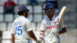 Rohit Sharma and Yashasvi Jaiswal stitched a 229-run partnership for the first wicket