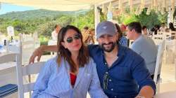 Kareena Kapoor and Saif Ali Khan in Italy.