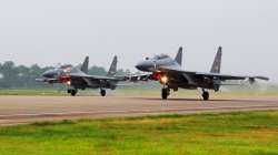 Two Chinese Su-30 fighter jets