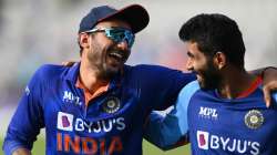 Axar Patel and Jasprit Bumrah