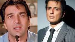 Dharmendra and Sonu Sood 