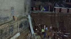 Delhi under construction building collapses Okhla 