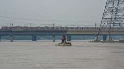 The Yamuna river in Delhi