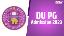 DU PG first merit list 2023, DU PG first merit list