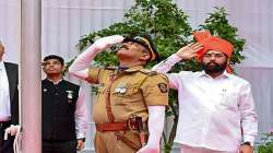 Maharashtra CM Shinde attends I-Day event in Mumbai