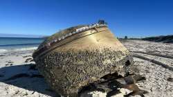 The mysterious object was found on an Australian beach last month