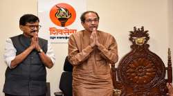 Sanjay Raut with Uddhav Thackeray