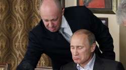 Russian President Vladimir Putin with Wagner leader Yevgeny Prigozhin