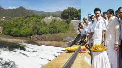 Tamil Nadu Chief Minister MK Stalin during the release of water from Mettur Dam to cultivate Kuruva for farmers in Cauvery delta areas, in Salem (Representational image)