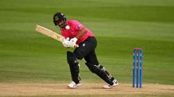 Cheteshwar Pujara batting for Sussex