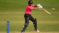 Cheteshwar Pujara batting for Sussex in One Day Cup 2023